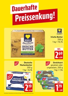 Butter im EDEKA Prospekt "Top Angebote" mit 25 Seiten (Rostock)