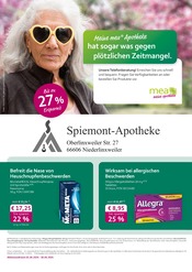 Aktueller mea - meine apotheke Apotheke Prospekt in Ottweiler und Umgebung, "Unsere April-Angebote" mit 4 Seiten, 01.04.2024 - 30.04.2024
