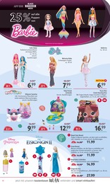Barbie-Puppen im Rossmann Prospekt Barbie-Puppen im Rossmann Prospekt Spiel und SpaĂ Aktion zu Nikolaus auf S. 10