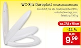 WC-Sitz Duoplast mit Absenkautomatik Angebote bei Zimmermann Hannover für 9,99 €