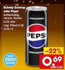 Aktuelles Schwip Schwap oder Pepsi Angebot bei Netto Marken-Discount in Fürth ab 0,69 €