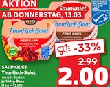 Thunfisch-Salat Angebote von SAUPIQUET bei Kaufland Fürth für 2,00 €