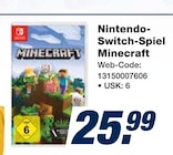 expert Kamenz - Nintendo-Switch-Spiel Minecraft Angebot im Prospekt Nintendo-Switch-Spiel Minecraft bei expert im Kamenz Prospekt für 25,99 €