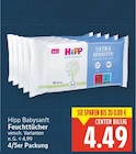 Babysanft Feuchttücher von Hipp für 4,49 € bei E center im Angebot Babysanft Feuchttücher von Hipp im aktuellen E center Prospekt
