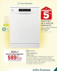 Extra Château-Renault - Promo Lave-vaisselle Promo Lave-vaisselle à 599,90 € dans le catalogue Extra à Château-Renault