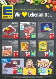 Schweinefleisch im EDEKA Prospekt "Wir lieben Lebensmittel!" mit 8 Seiten (Jena)