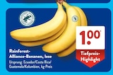 Bananen, lose Angebote von Rainforest-Alliance bei ALDI SÜD Kleve für 1,00 €