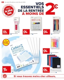 Offre Fourniture Scolaire dans le catalogue Carrefour du moment à la page 8