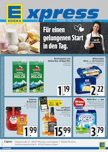 EDEKA Prospekt "Für einen gelungenen Start in den Tag" mit  Seiten (Poing)