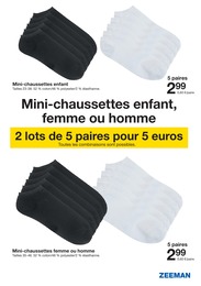 Offre Chaussettes dans le catalogue Zeeman du moment à la page 4