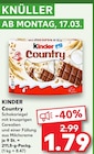 Country Angebote von Kinder bei Kaufland Leverkusen für 1,79 €