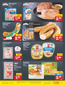 Wurst im Netto Marken-Discount Prospekt "Aktuelle Angebote" mit 60 Seiten (Paderborn)