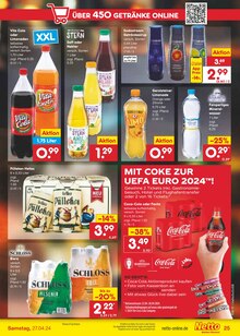 Coca Cola im Netto Marken-Discount Prospekt "Aktuelle Angebote" mit 51 Seiten (Münster)