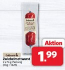 Aktuelles Zwiebelmettwurst Angebot bei Markant Nordwest in Osnabrück ab 1,99 €