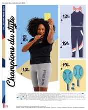 Pantalon Femme Angebote im Prospekt "S'entraîner à bien manger" von Carrefour auf Seite 24