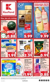 Kaufland Supermarkt Prospekt der aktuellen Woche mit 52 Seiten, gültig von 19.06.2025 bis 25.06.2025, in Kiebitzreihe und Umgebung Aktueller Kaufland Supermarkt Prospekt in Kiebitzreihe und Umgebung, "Aktuelle Angebote" mit 52 Seiten, 19.06.2025 - 25.06.2025