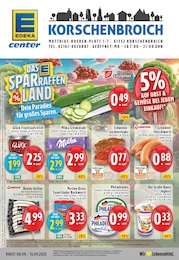E center Prospekt für Korschenbroich mit 28 Seiten E center Prospekt für Korschenbroich: "Aktuelle Angebote", 28 Seiten, 08.09.2025 - 13.09.2025