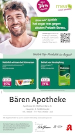 mea - meine apotheke Apotheken Prospekt der aktuellen Woche mit 4 Seiten, gültig von 01.08.2026 bis 31.08.2026, in Kenn und Umgebung Aktueller mea - meine apotheke Apotheken Prospekt in Kenn und Umgebung, "Unsere August-Angebote" mit 4 Seiten, 01.08.2026 - 31.08.2026
