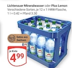 Lichtenauer Mineralwasser bei GLOBUS im Prospekt "" für 4,99 €