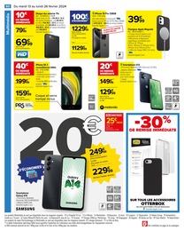 Offre Accessoires téléphone portable dans le catalogue Carrefour du moment à la page 62