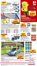 Carport im toom Baumarkt Prospekt in Kirchheim Aktueller toom Baumarkt Prospekt mit Carport, "Respekt, wer's selber macht.", Seite 7