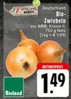 EDEKA Anröchte - Bio-Zwiebeln Angebot im Prospekt Bio-Zwiebeln bei EDEKA im Anröchte Prospekt für 1,49 €