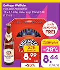 Weißbier im Angebot bei Netto Marken-Discount in Garbsen Weißbier Angebote von Erdinger bei Netto Marken-Discount Garbsen für 8,44 €