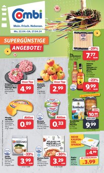 Krombacher im combi Prospekt "Markt - Angebote" mit 24 Seiten (Bremen)