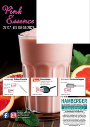 Haarentfernung im Hamberger Prospekt "Pink Essence" auf Seite 48