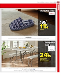 Offre Table Pliante dans le catalogue Carrefour Market du moment à la page 61