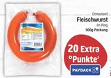Fleischwurst im Ring von Donauland im aktuellen EDEKA Prospekt