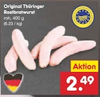 Original Thüringer Rostbratwurst Angebote bei Netto Marken-Discount Lahr für 2,49 €