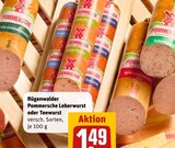 Pommersche Leberwurst Angebote von Rügenwalder bei REWE Unna für 1,49 €