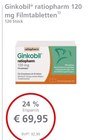 Ginkobil 120 mg Filmtabletten bei LINDA im Dessau-Roßlau Prospekt für 69,95 €