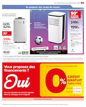 Electroménager Angebote im Prospekt "High-Tech, élèctroménager, multimédia" von Carrefour auf Seite 19