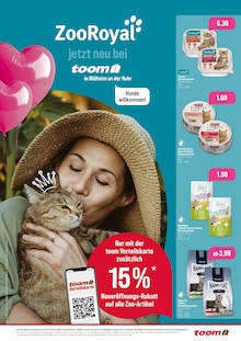 Katzenfutter im toom Baumarkt Prospekt "Respekt, wer's selber macht." mit 4 Seiten (Oberhausen)