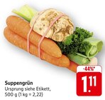 Suppengrün bei EDEKA im Süßen Prospekt für 1,11 €