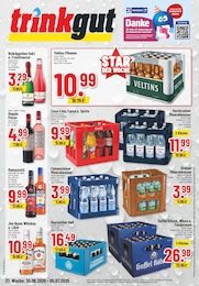 Getränkemarkt Prospekt von Trinkgut Hürth Trinkgut Prospekt: "Aktuelle Angebote", 6 Seiten, 30.06.2025 - 05.07.2025