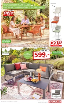 Gartenmöbel im aktuellen Segmüller Prospekt (Ulm) Gartenmöbel im Segmüller Prospekt "Gartenmöbel" mit 24 Seiten (Ulm)