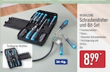 Schraubendreher-und-Bit-Set Angebote von WORKZONE bei ALDI Nord Hamm für 8,99 €