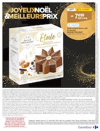 Offre Gâteau au chocolat surgelé dans le catalogue Carrefour du moment à la page 90