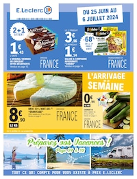 Catalogue Supermarchés E.Leclerc en cours à Bastia et alentours, L'arrivage de la semaine, 32 pages, 25/06/2024 - 06/07/2024