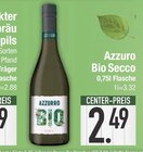 Bio Secco von Azzuro im aktuellen EDEKA Prospekt für 2,49 €