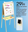 Tableau des artistes 3 en 1 en promo chez Migros France Annemasse à 29,99 €