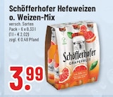 Trinkgut Oelde - Hefeweizen o. Weizen-Mix Angebot im Prospekt Hefeweizen o. Weizen-Mix bei Trinkgut im Oelde Prospekt für 3,99 €