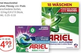 Waschmittel Pulver im Angebot bei GLOBUS in Bruchsal Waschmittel Pulver Angebote von Ariel bei GLOBUS Bruchsal für 4,99 €