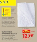 Aktuelles HYDROCOOL-Steppbett Angebot bei Lidl in Augsburg ab 12,99 €