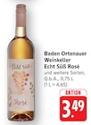 EDEKA Kaisersesch - Echt Süß Rosé Angebot im Prospekt Echt Süß Rosé bei EDEKA im Kaisersesch Prospekt für 3,49 €