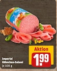 Aktuelle Wurst Angebote bei REWE in Köln Aktuelles Hähnchen-Salami Angebot bei REWE in Köln ab 1,99 €