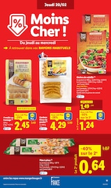 Pizza Angebote im Prospekt "Moins Cher !" von Lidl auf Seite 11